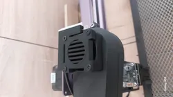 40x40 Fan filter accessory with cable outlet