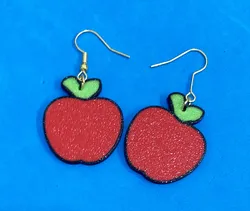 Apple earrings
