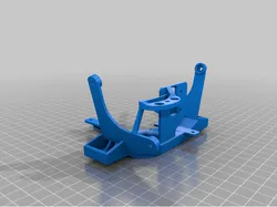 BIQU H2's 5015 fans mount for BIQU B1 fixed