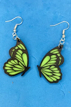 BUTTERFLY EARRINGS / PENDIENTES MARIPOSA