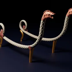 Chair-Animal Shaped Chair Legs-3dprints and CNC-wood
