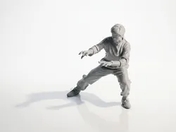 Creality Cloud | Bruce Lee Figurine Movies TV Collectible 3D Printable | ملفات الطابعة ثلاثية الأبعاد