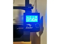 Ender 3 and ender 3 pro vertical screen mount v2