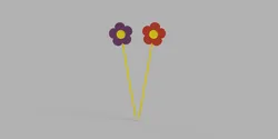Flower Cake Topper