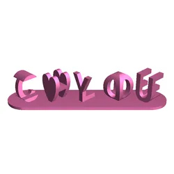 Gratis Digital Art STL indir - Chloe - Buckley