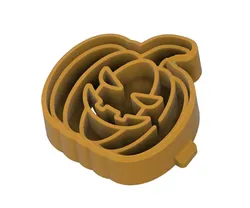 Halloween pumpkin cookie cutter