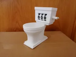 Mechanical Toilet Counter