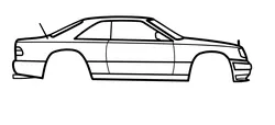 Mercedes W124 Cupè (1984)