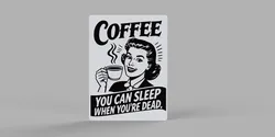 Retro Coffee Wall Art