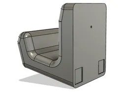 Rifle wall hanger or like