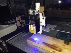 Snap-together Manual Z-axis for cheap laser engravers