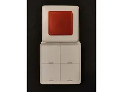 Tuya ZigBee Switch adapter for KOPP EUROPA frame