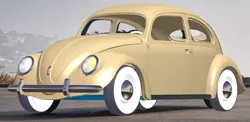 VW Beetle Split Window smooth body