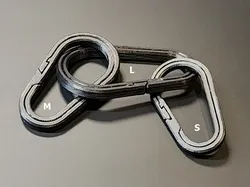 #0107 EVEN STRONGER Split Key Ring - Meets the Demands of Everyday Use!