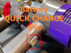 #0115 Dyson V10 Battery Quick Change Pin