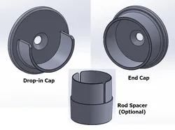 #0119 IKEA HUGAD Curtain Rod Mount