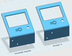 Bigtreetech TFT35 mount for Ender3 and Voxelab Aquila