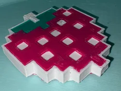 Creality Cloud | Pixel Strawberry - Pacman | ملفات الطابعة ثلاثية الأبعاد