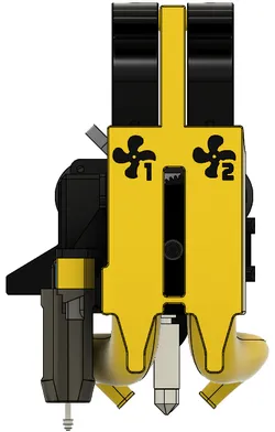 Dual 5015 fan Sprite extruder CHCB-OT hotend and ADXL345