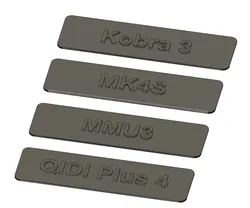 Gridfinity Storage Box Labels