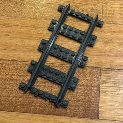 Lego train - Straight track rail - with new stronger lock