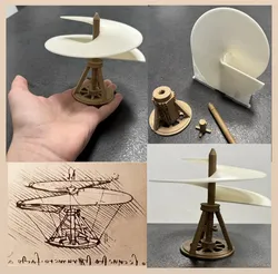 Leonardo da Vinci Helicopter