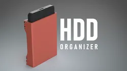 Magnetized HDD Organizer