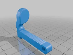 Modified freediving nose clip