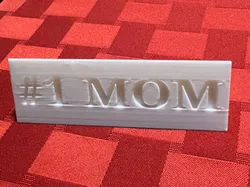 Mothers day flip desk plaque