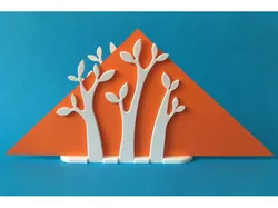 Napkin holder or ornament - twigs
