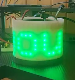 Programmable LED lamp