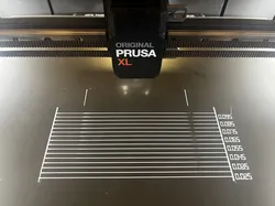 Prusa XL Pressure Advance Linear Advance Calibration Test