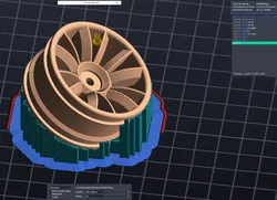 Rim and Tires for 1/10 RC Car