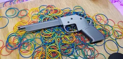 Semi-Auto Rubber Band Gun - Fully Printed
