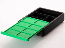 Sturdy Small Parts Organizer - Sliding Lid