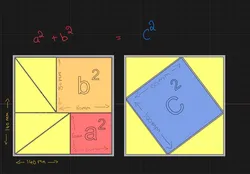 Triangle Shuffle: Pythagoras' Secret Move!