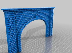 Tunnel portal Double H0