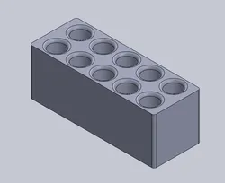 WORKSHOP ORGANIZER (160x60x60mm) (fi20 holes)