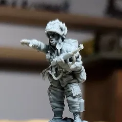 28mm US paratrooper NCO