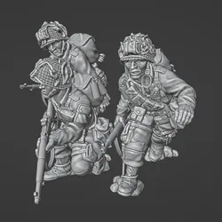 28mm US paratroopers Rifle Team 5