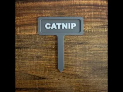 3D printer bestanden | 3MF | Catnip Garden Marker | 3D Print 3MF | Easy to Print