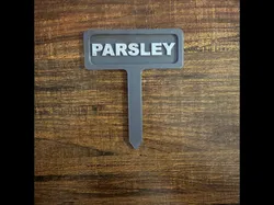 3D printer bestanden | 3MF | Parsley Garden Marker | 3D Print 3MF | No Supports