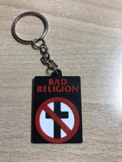 Bad religion keychain