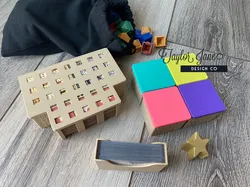 Cities Board Game Insert