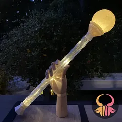 Glowing Orb Staff