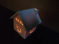 Halloween Candle House