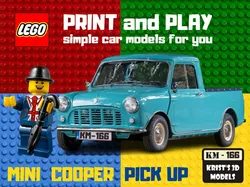 LEGO MINI COOPER PICK UP