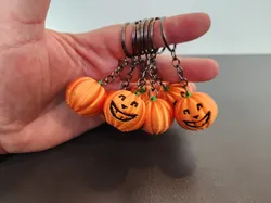 Pumpkin keychain