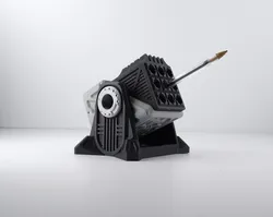 Rocket Pen Launcher Turret - Desk Defense