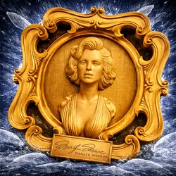 Sculptures & Artworks STL Download - Marilyn Monroe in frameby Nelea N²C³R